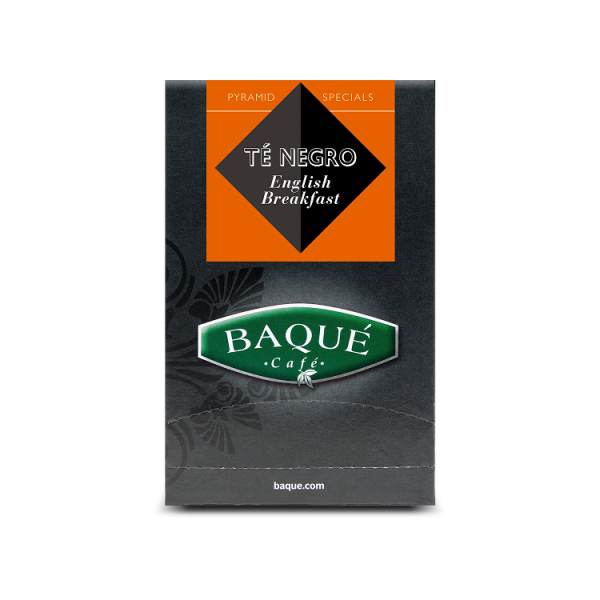 Té Negro marca Baque especial para hostelería Distribuido por Manolo en Baio